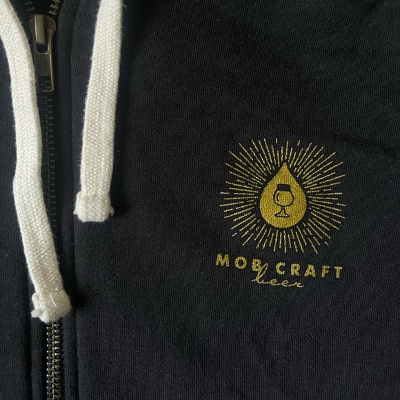 Mob Craft Beer Zip Up Hoodie - Picture 2 of 5